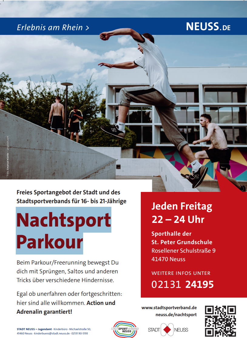 Nachtsport Parkour