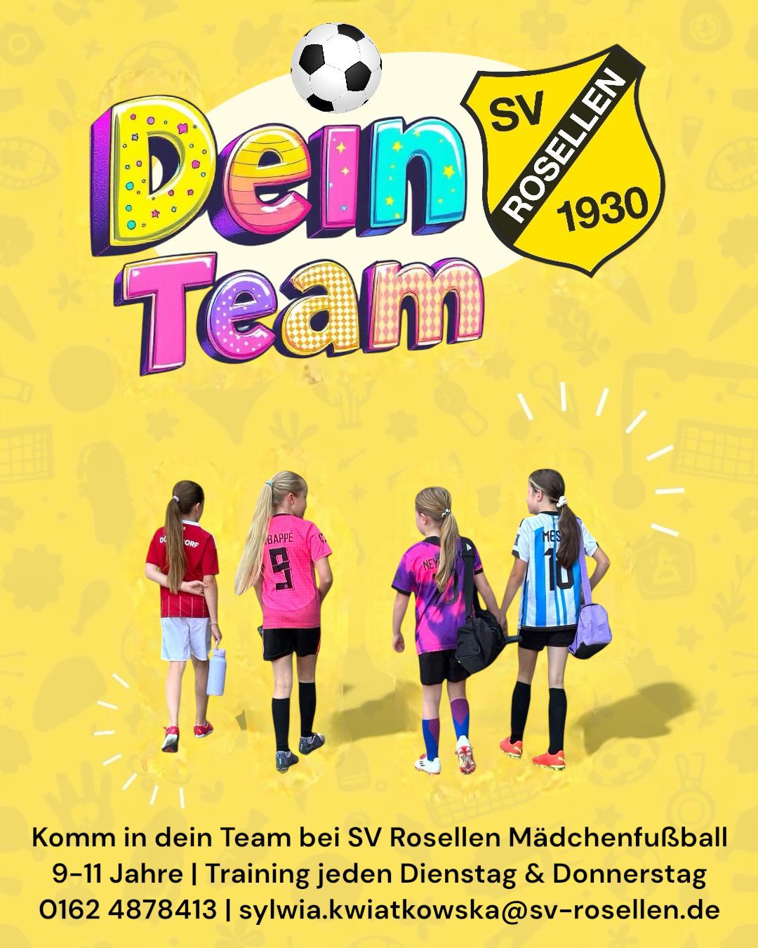 Plakat Mädchen 9 11